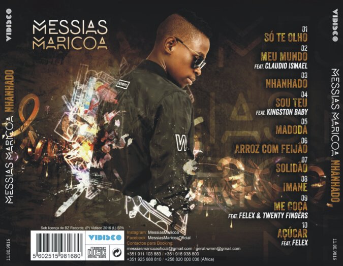 Capa de Messias Maricoa – Nhanhado (Álbum)